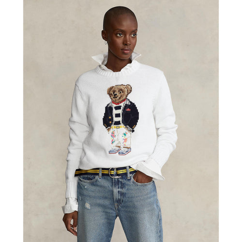 Load image into Gallery viewer, Polo Bear Cotton Jumper - Yooto
