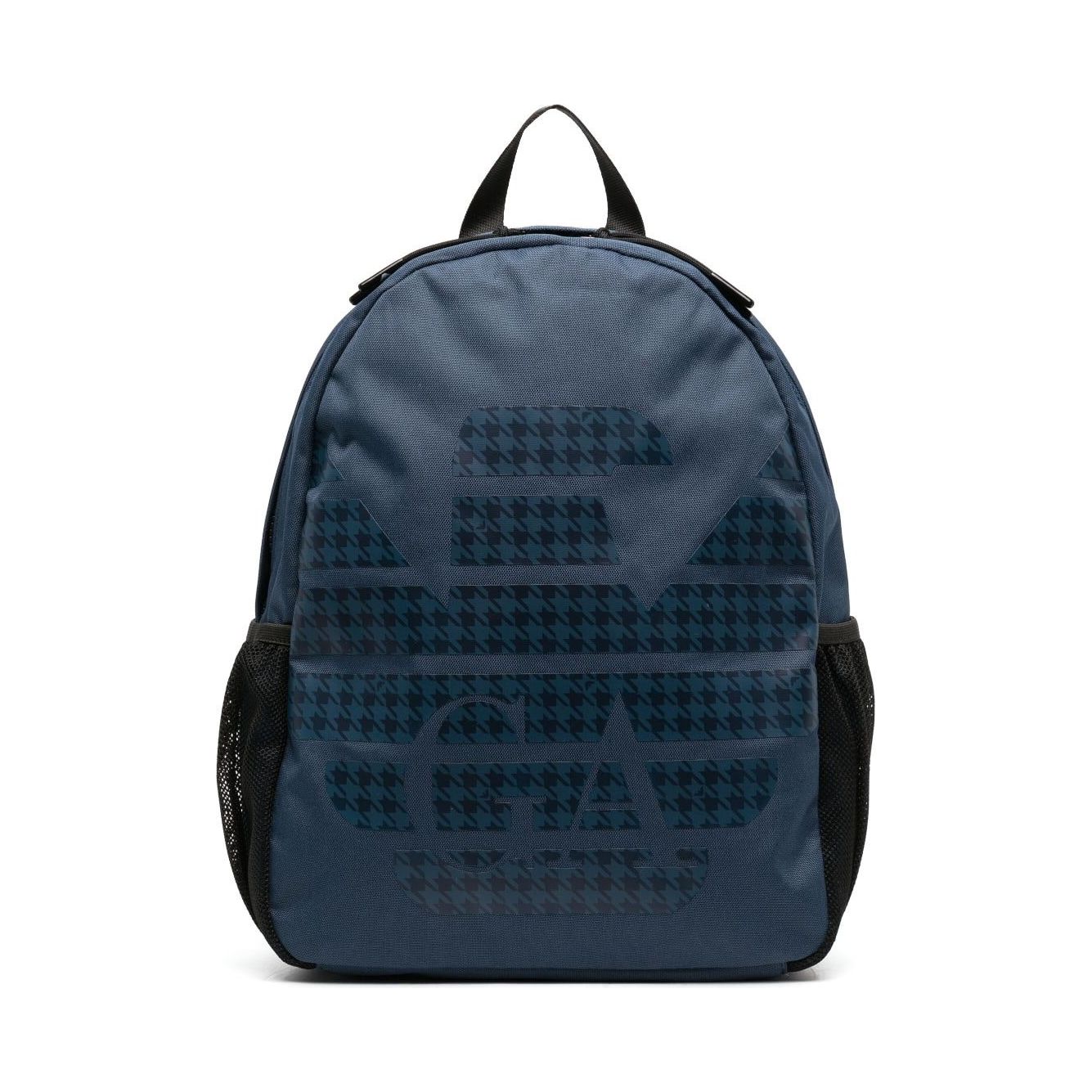 EMPORIO ARMANI KIDS HOUNDSTOOTH LOGO-PRINT BACKPACK - Yooto