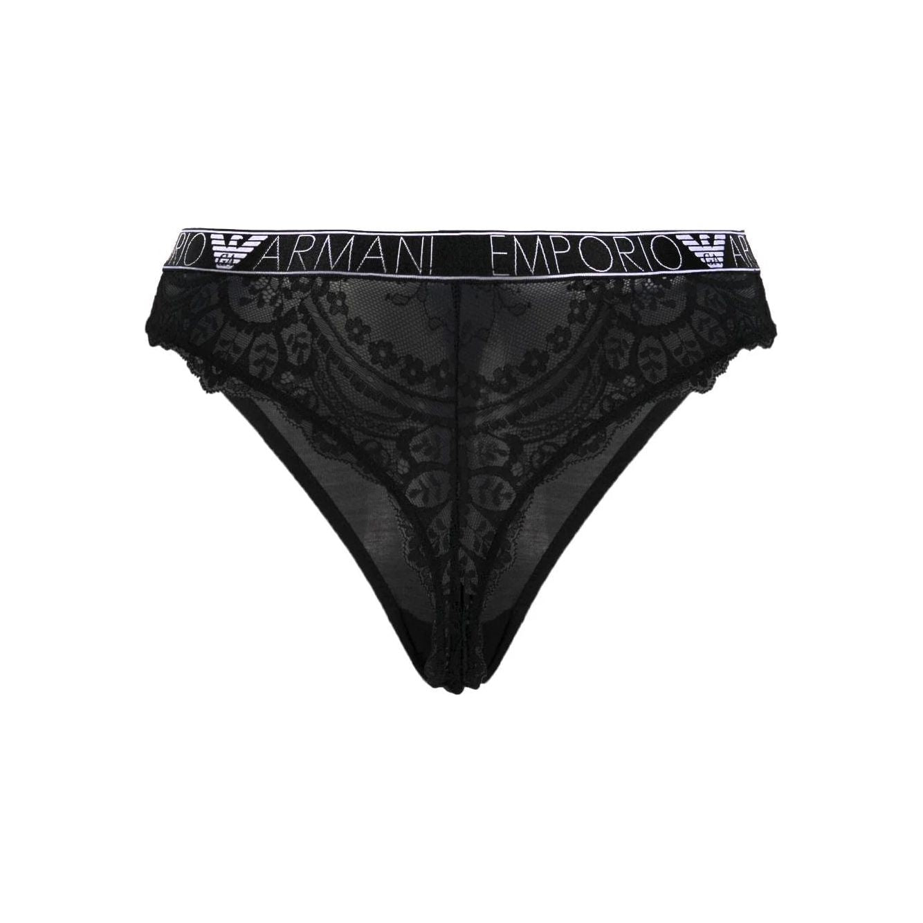 EMPORIO ARMANI LOGO-WAISTBAND THONG SET - Yooto