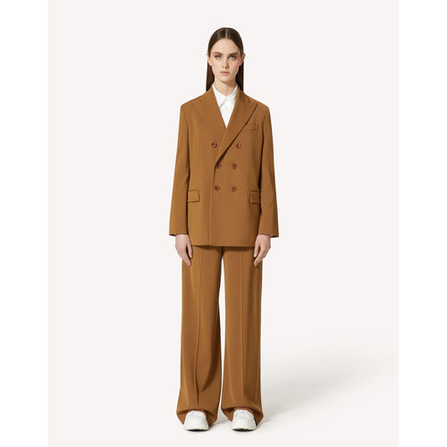 Load image into Gallery viewer, RED VALENTINO DOUBLE-BREASTED JACKET IN VISCOSE WOOL GABARDINE - Yooto
