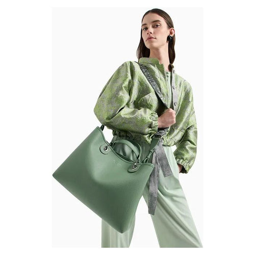 Load image into Gallery viewer, EMPORIO ARMANI MEDIUM MYEA SHOPPER BAG WITH DEER PRINT - Yooto
