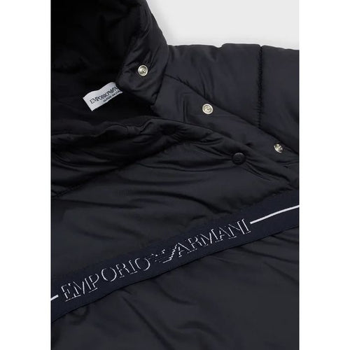 Load image into Gallery viewer, EMPORIO ARMANI  KIDS HOODED, PADDED TRACKSUIT WITH LOGO TAPE - Yooto
