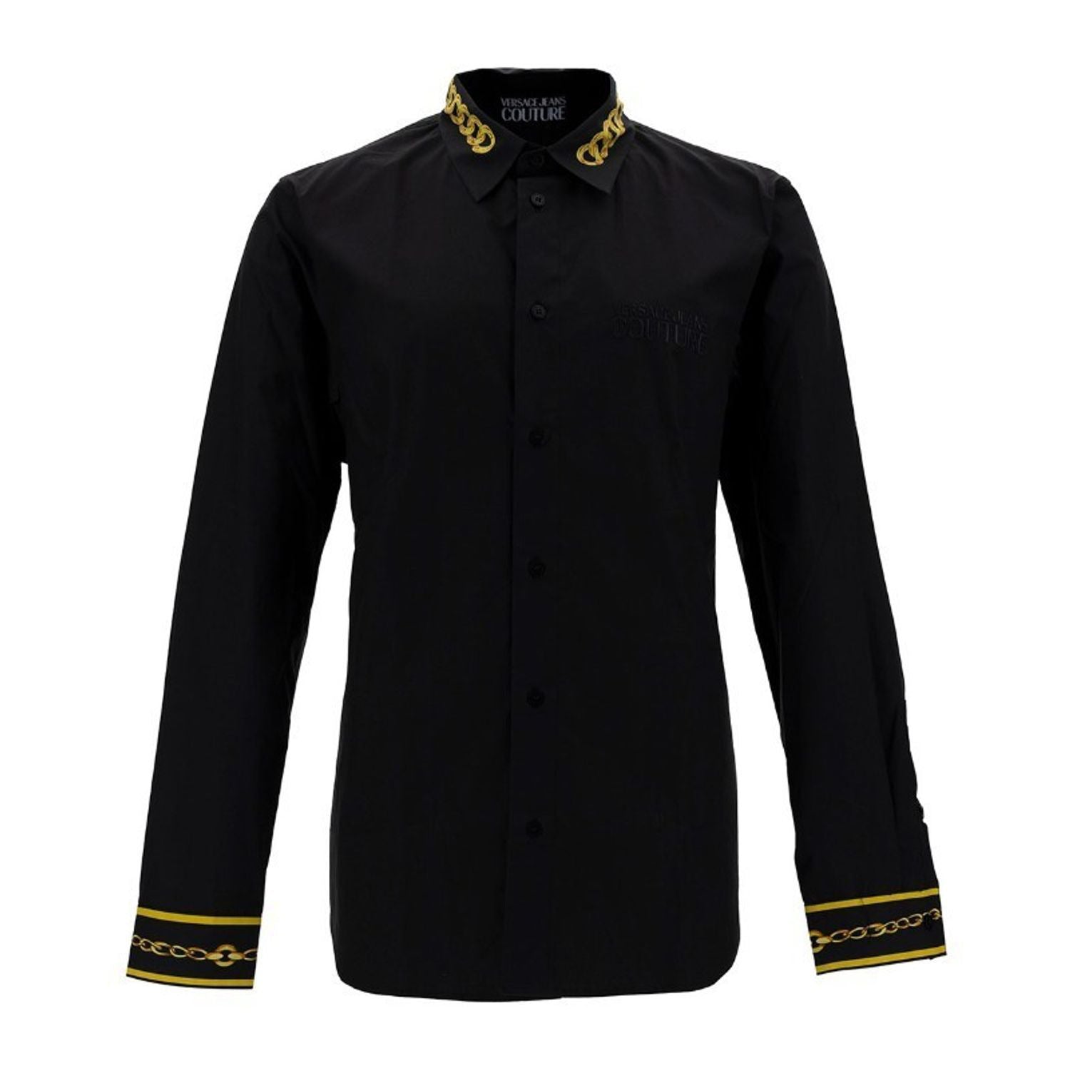 VERSACE JEANS COUTURE SHIRT WITH COUTURE LOGO - Yooto