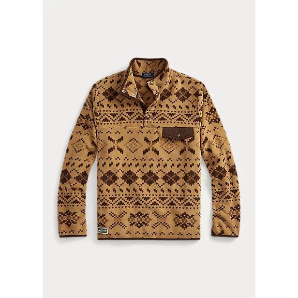 POLO RALPH LAUREN FAIR ISLE-INSPIRED FLEECE PULLOVER - Yooto