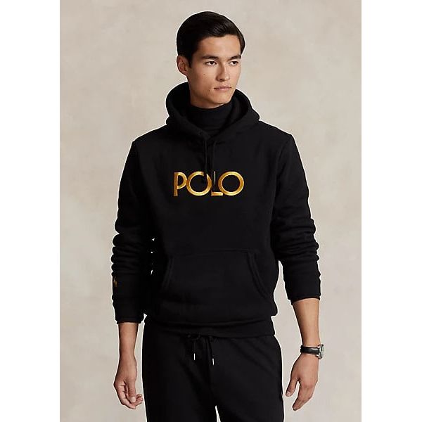 POLO RALPH LAUREN LOGO FLEECE HOODIE - Yooto