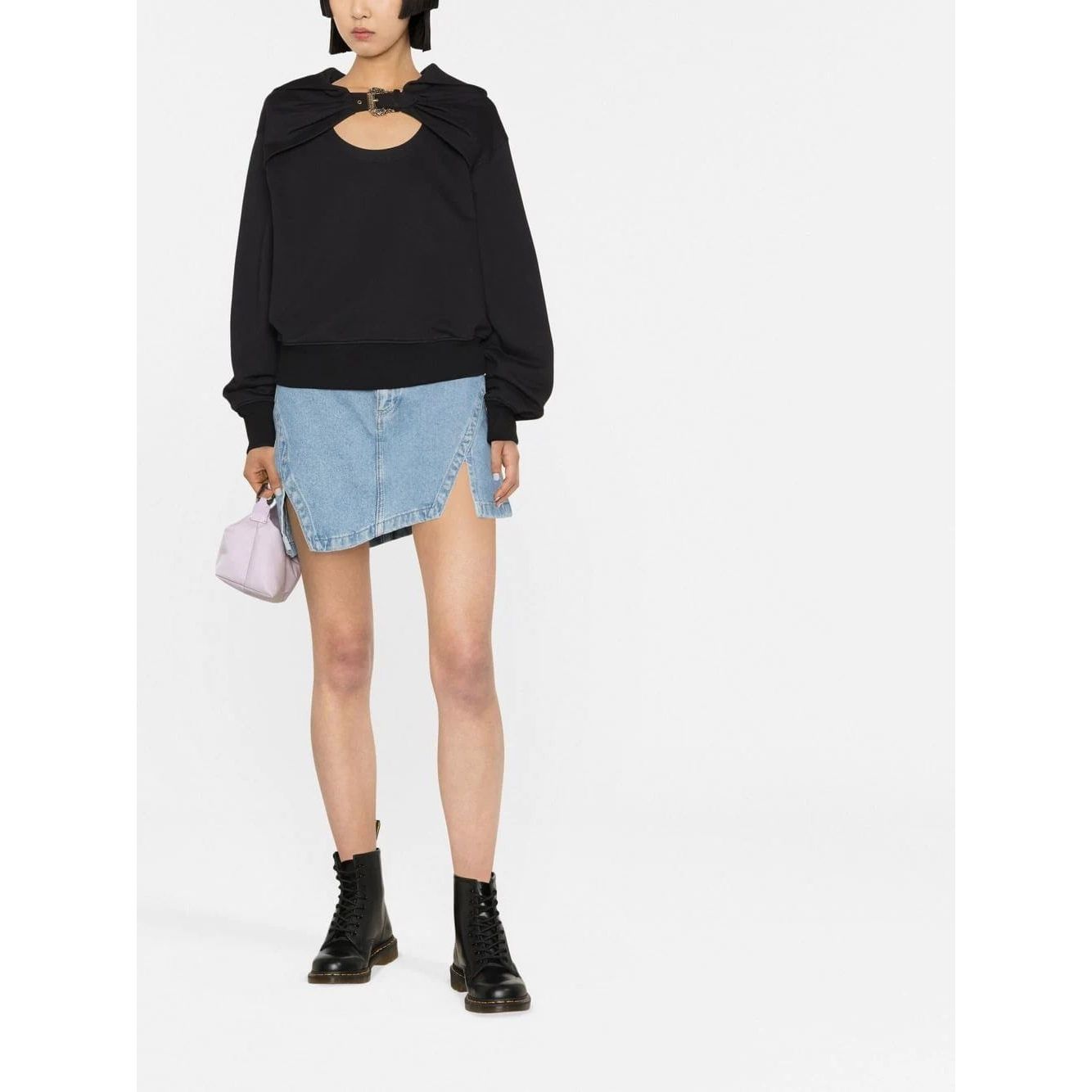 VERSACE JEANS COUTURE
SWEATSHIRT WITH CUT-OUT - Yooto