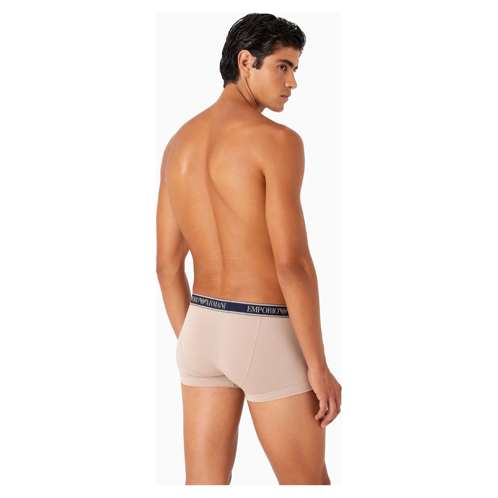 EMPORIO ARMANI THREE-PACK OF BOXER BRIEFS WITH CORE LOGOBAND - Yooto