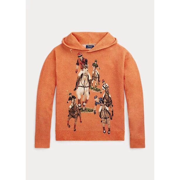 POLO RALPH LAUREN THE FIVE HORSEMEN HOODED JUMPER - Yooto