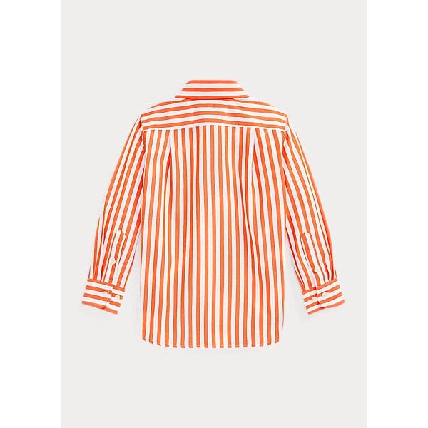 POLO RALPH LAUREN REGENT STRIPED COTTON POPLIN SHIRT - Yooto