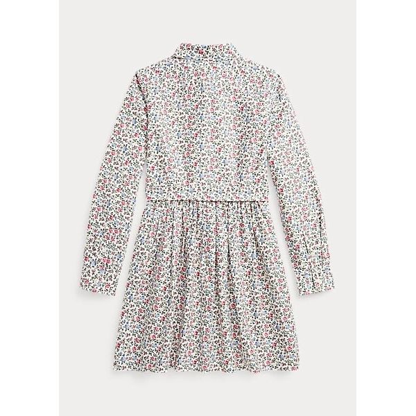 Polo Ralph Lauren Floral Cotton Oxford Shirtdress - Yooto