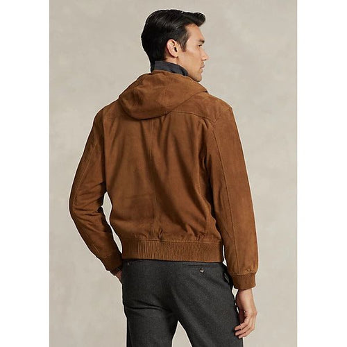 Load image into Gallery viewer, POLO RALPH LAUREN REVERSIBLE SUEDE-TAFFETA HOODED JACKET - Yooto
