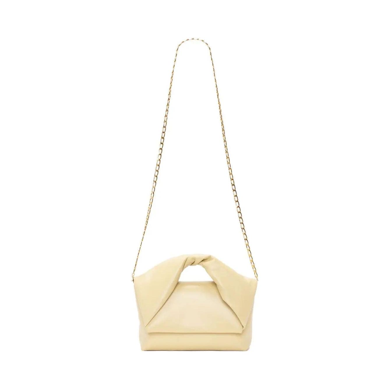 JW ANDERSON MEDIUM TWISTER LAMBSKIN TOTE BAG - Yooto