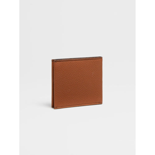 Load image into Gallery viewer, Vicuna Color Deerskin Billfold 8cc Wallet - Yooto
