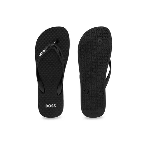 Load image into Gallery viewer, BOSS ITALIAN-MADE FLIP-FLOPS WITH BRANDED STRAP - Yooto
