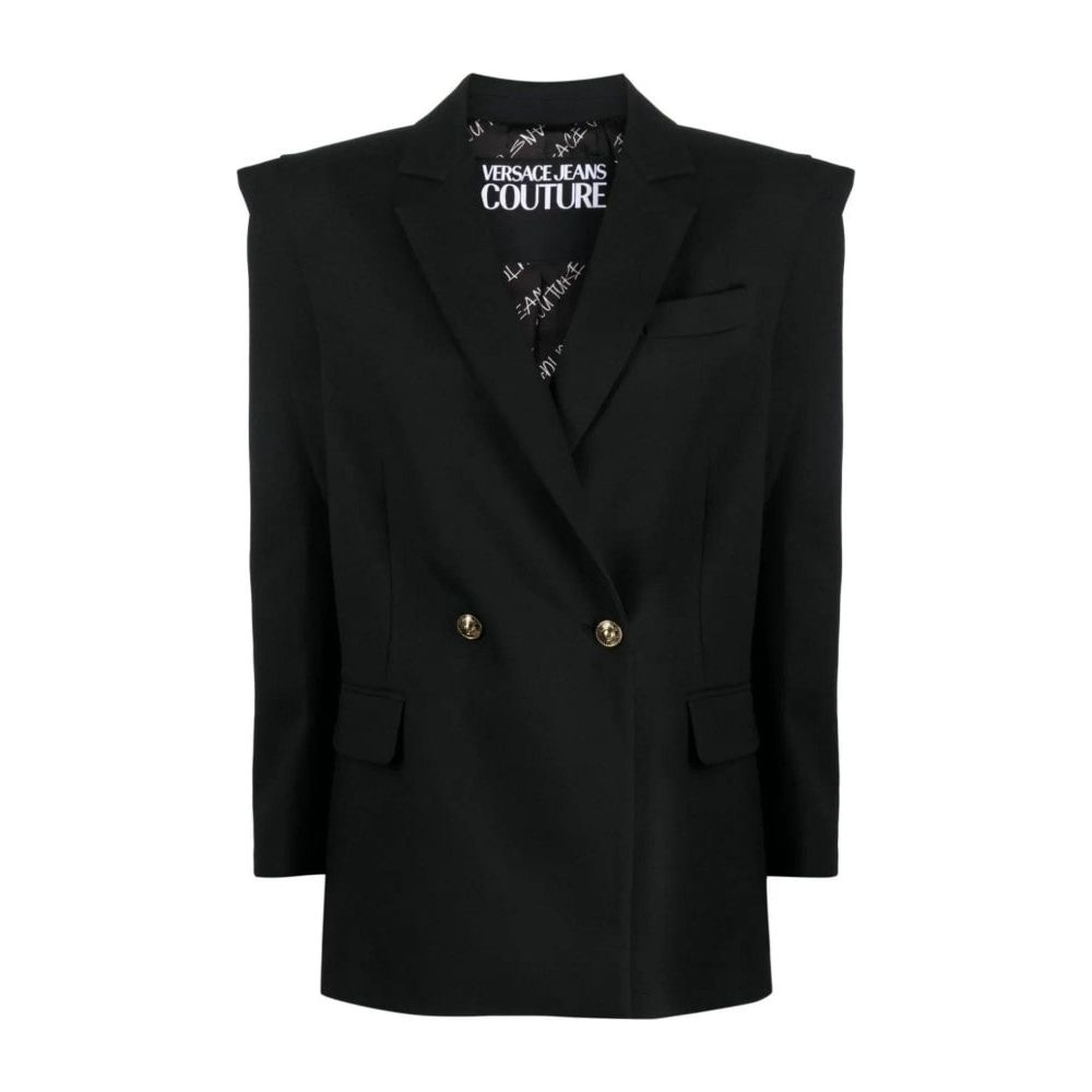 VERSACE JEANS COUTURE DOUBLE-BREASTED BLAZER - Yooto