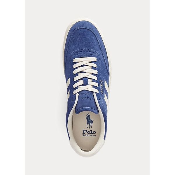 Polo Ralph Lauren Court Suede Low-Top Sneaker - Yooto