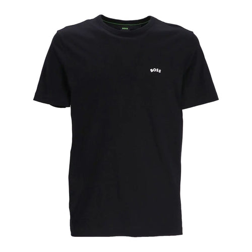 Load image into Gallery viewer, BOSS ORGANIC-COTTON T-SHIRT WITH CURVED LOGO - Yooto
