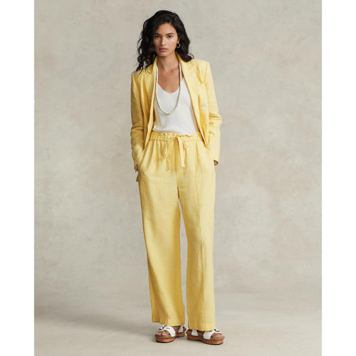Load image into Gallery viewer, Wide-Leg Linen Trousers - Yooto
