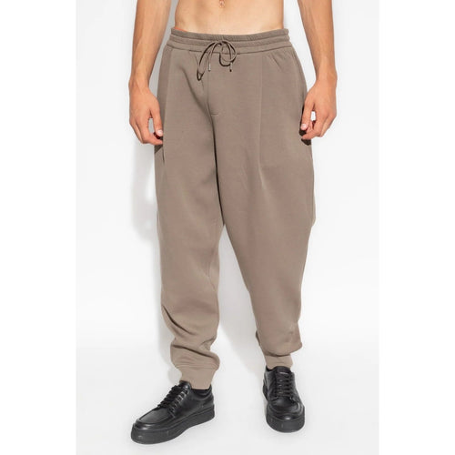Load image into Gallery viewer, EMPORIO ARMANI DOUBLE-JERSEY JOGGERS WITH DRAWSTRING AND PLEATS - Yooto
