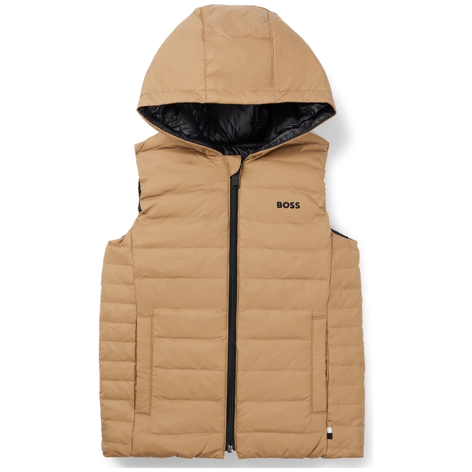 BOSS KIDS WATER-REPELLENT REVERSIBLE PADDED GILET - Yooto