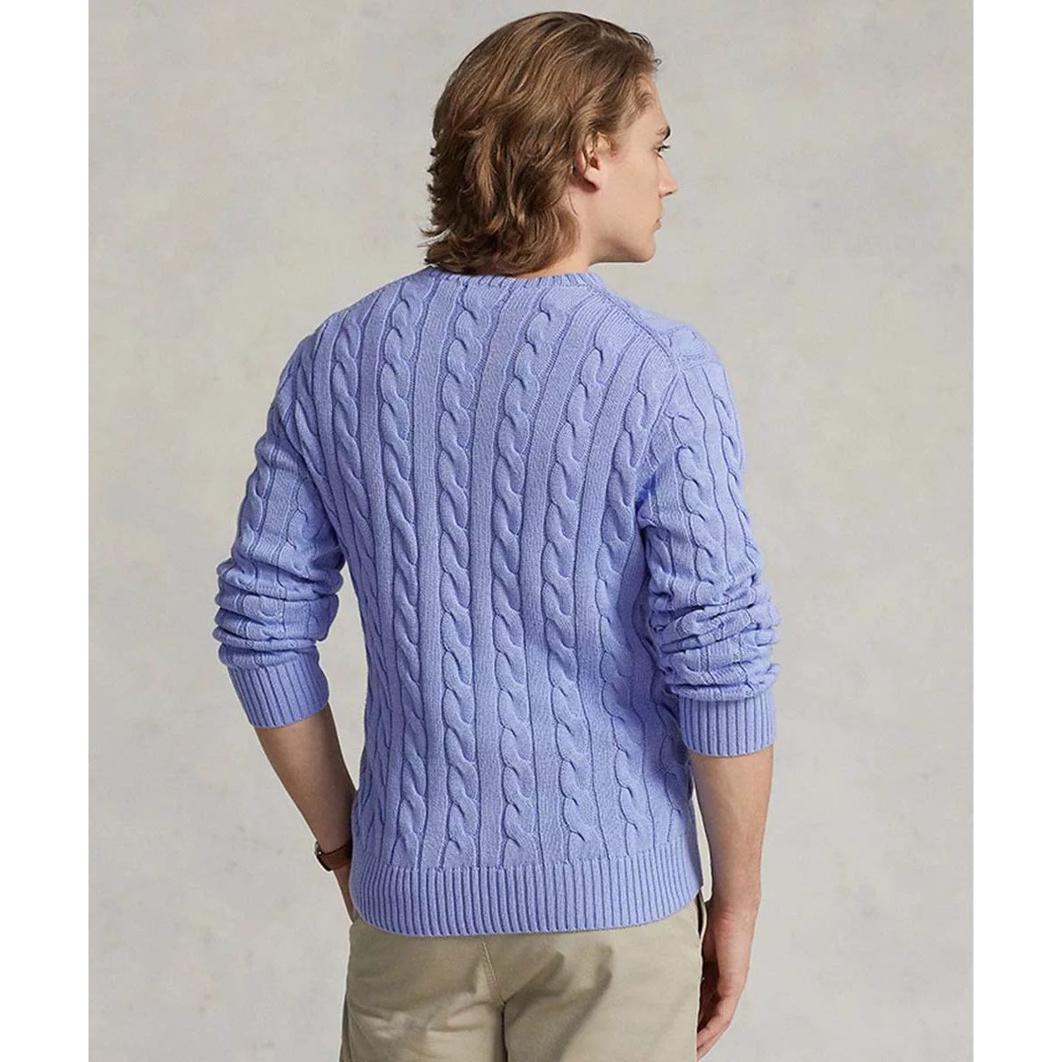 POLO RALPH LAUREN CABLE-KNIT COTTON JUMPER - Yooto