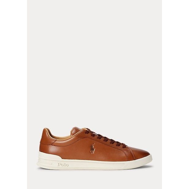 Polo Ralph Lauren Heritage Court II Leather Trainer - Yooto