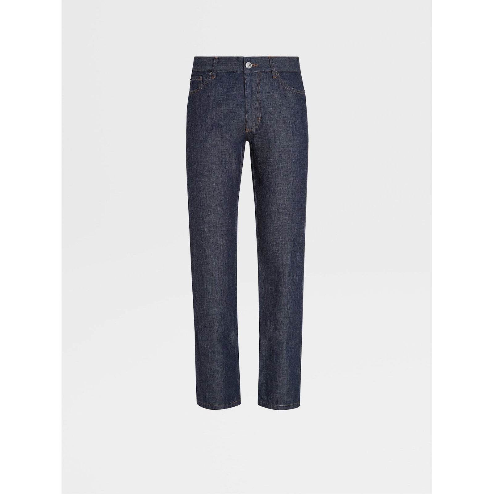 Rinse Wash Cotton and Linen 5-Pocket Jeans - Yooto