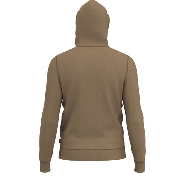 BOSS REGULAR-FIT HOODIE IN COTTON AND VIRGIN WOOL - Yooto