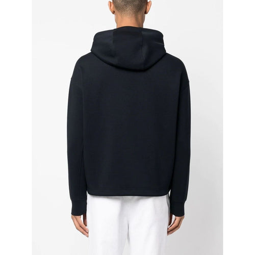 Load image into Gallery viewer, EMPORIO ARMANI DOUBLE JERSEY HOODED SWEATSHIRT WITH EMBROIDERED LOGO - Yooto

