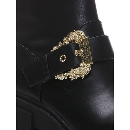 Load image into Gallery viewer, VERSACE JEANS COUTURE BAROQUE BUCKLE BOOTIES - Yooto
