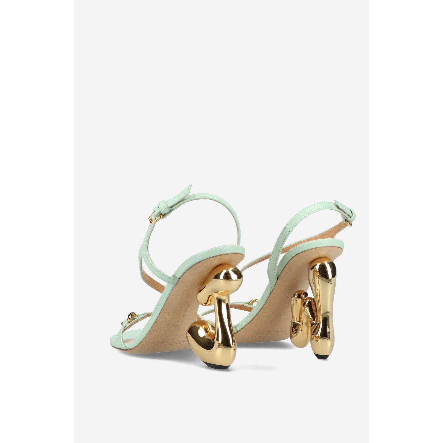 JW ANDERSON BUBBLE HEEL LEATHER SANDALS - Yooto