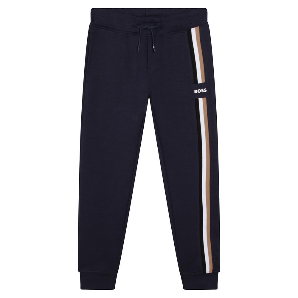 BOSS KIDS' STRIPE LOGO JOGGER - Yooto