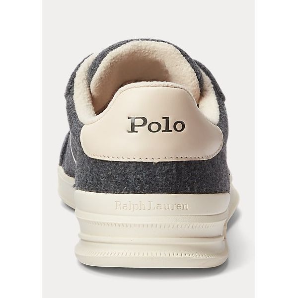 Polo Ralph Lauren Heritage Court II Flannel Sneaker - Yooto