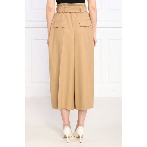 Load image into Gallery viewer, BOSS MODERN-FIT WIDE-LEG TROUSERS IN A WOOL BLEND - Yooto
