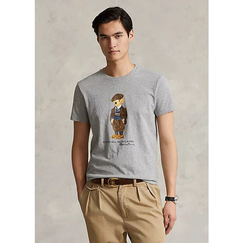 Load image into Gallery viewer, POLO RALPH LAUREN CUSTOM SLIM FIT POLO BEAR JERSEY T-SHIRT - Yooto
