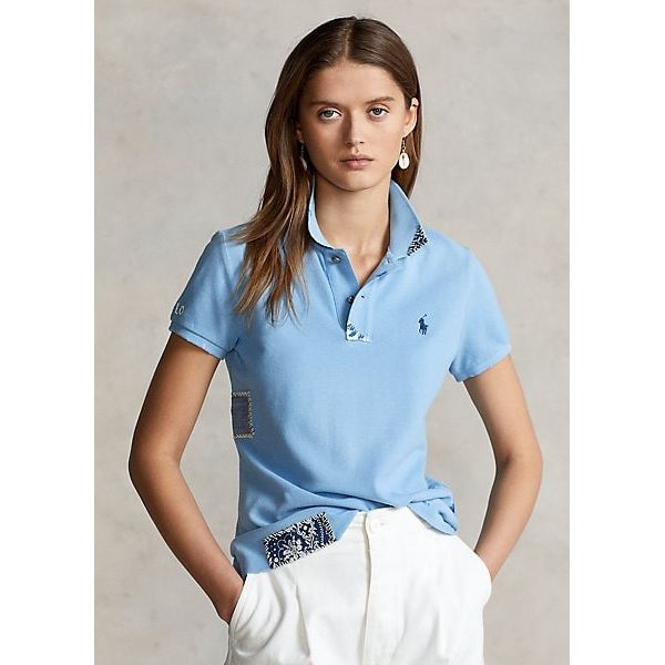 Polo Ralph Lauren
Skinny Fit Patchwork Polo Shirt - Yooto