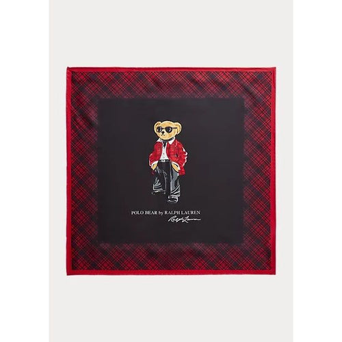 Load image into Gallery viewer, POLO RALPH LAUREN POLO BEAR SCARF IN SILK - Yooto
