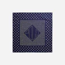 Load image into Gallery viewer, POLO RALPH LAUREN ART DECO-PRINT POLKA-DOT SILK SCARF - Yooto
