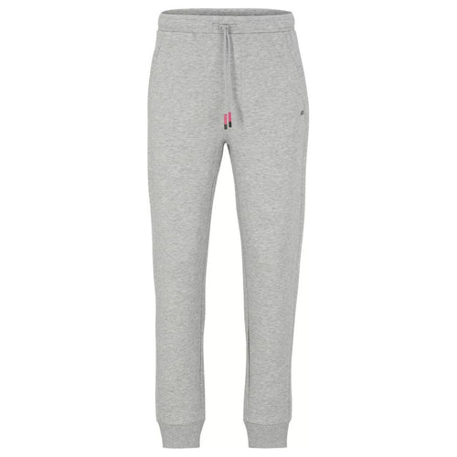 Load image into Gallery viewer, BOSS REGULAR-FIT TRACKSUIT BOTTOMS WITH MULTI-COLOURED LOGOS - Yooto
