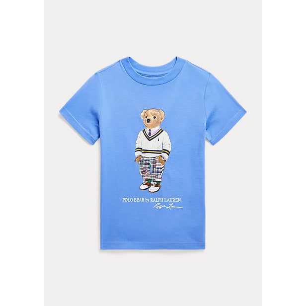 POLO RALPH LAUREN POLO BEAR COTTON JERSEY T SHIRT Yooto