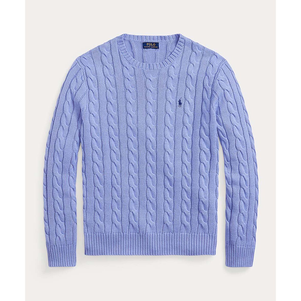 POLO RALPH LAUREN CABLE-KNIT COTTON JUMPER - Yooto