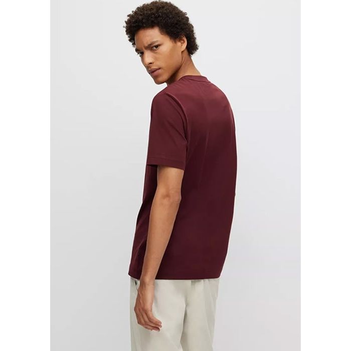 BOSS REGULAR-FIT LOGO T-SHIRT IN COTTON JERSEY - Yooto