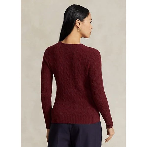 Load image into Gallery viewer, POLO RALPH LAUREN CABLE-KNIT WOOL-CASHMERE JUMPER - Yooto
