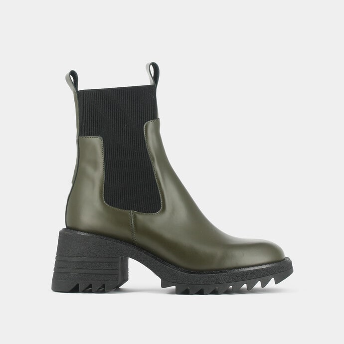 JONAK PARIS BOOTS WITH ELASTICS AND NOTCHED SOLE - Yooto