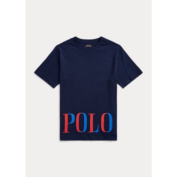 POLO RALPH LAUREN LOGO COTTON JERSEY TEE - Yooto