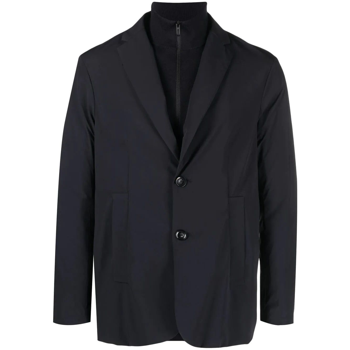 EMPORIO ARMANI TRAVEL ESSENTIALS STRETCH NYLON BLAZER - Yooto