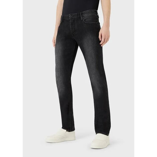 Load image into Gallery viewer, EMPORIO ARMANI J75 SLIM-FIT JEANS IN SOFT DENIM - Yooto
