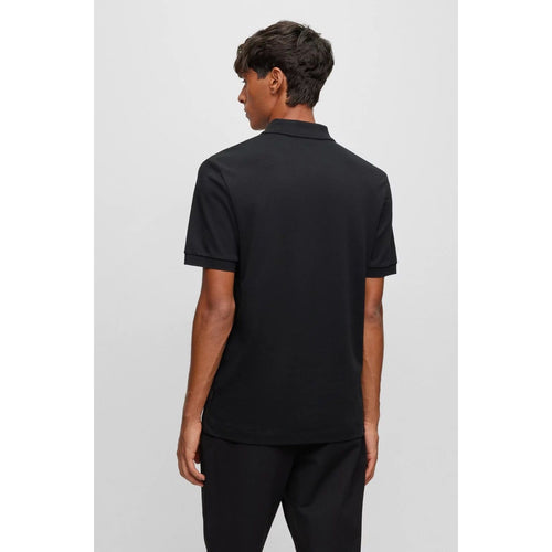 Load image into Gallery viewer, BOSS SLIM-FIT MERCERISED-COTTON POLO SHIRT WITH ZIPPED PLACKET - Yooto
