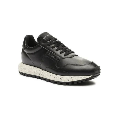 Load image into Gallery viewer, EMPORIO ARMANI SUSTAINABILITY VALUES RECYCLED LEATHER SNEAKERS - Yooto
