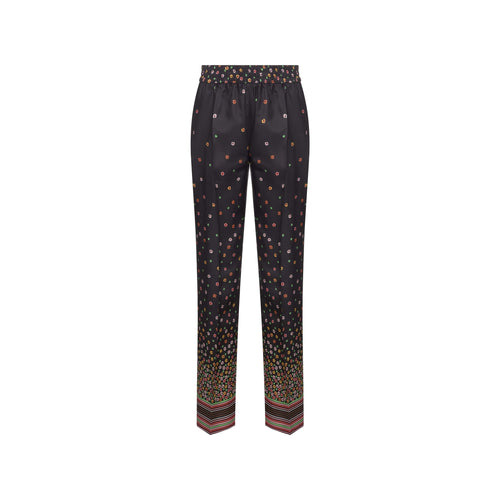 Load image into Gallery viewer, RED VALENTINO FLORAL PRINT TROUSERS - Yooto
